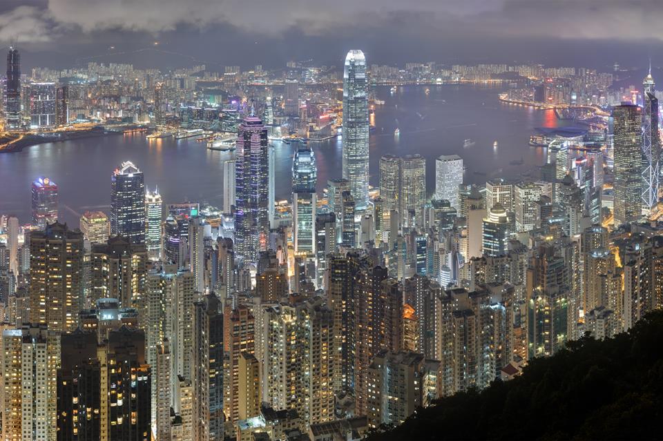 Hong Kong Night Skyline jigsaw puzzle